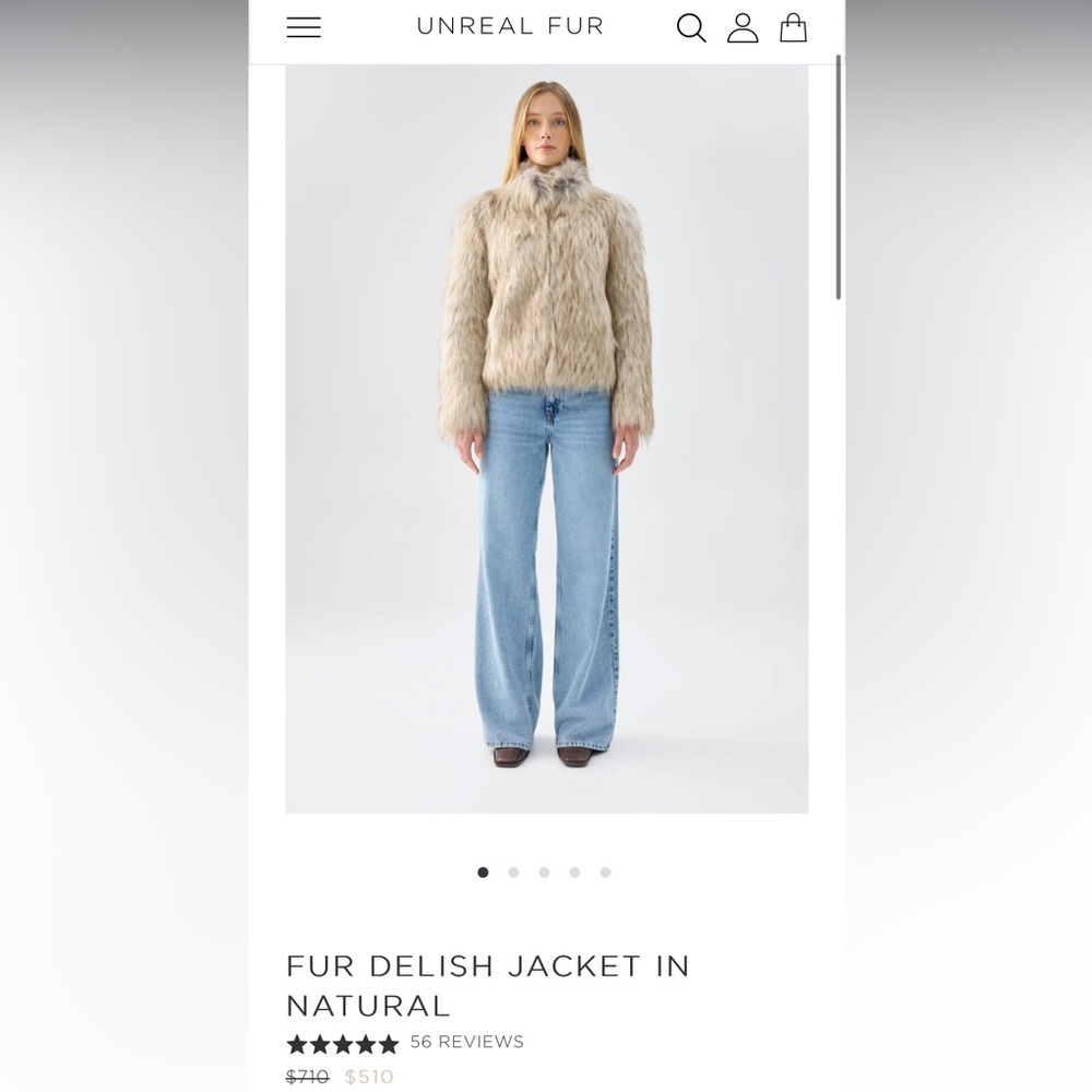 Unreal Fur Delish Jacket